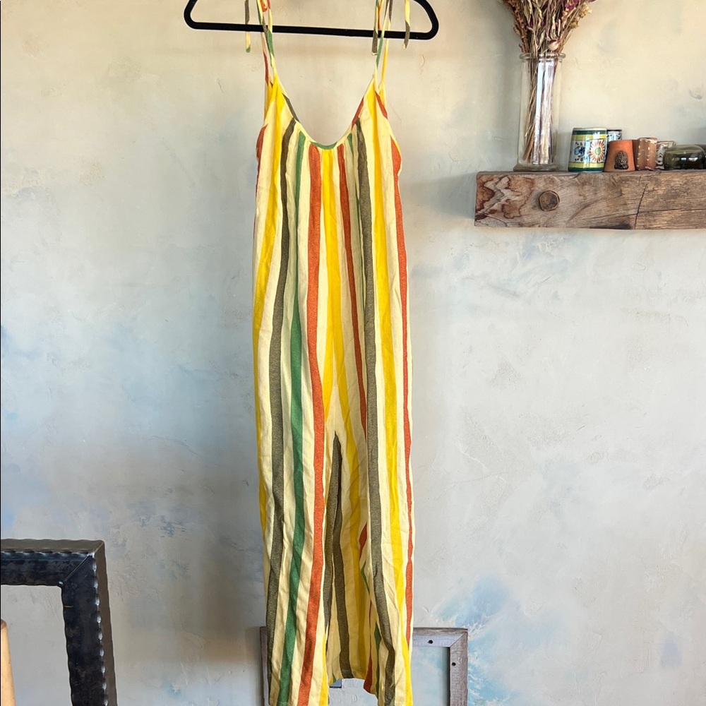 Suzi Kondi Multicolor Striped Jumpsuit